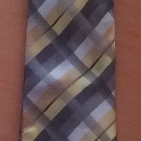 Alexander Julian Colors Mens Neck Tie Long GRAY - Picture 3 of 4